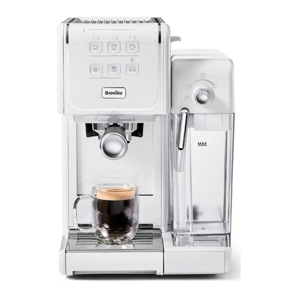Buy BREVILLE,BREVILLE One-Touch CoffeeHouse II VCF147 Coffee Machine - White - Gadcet.com | UK | London | Scotland | Wales| Ireland | Near Me | Cheap | Pay In 3 | Coffee Makers & Espresso Machines