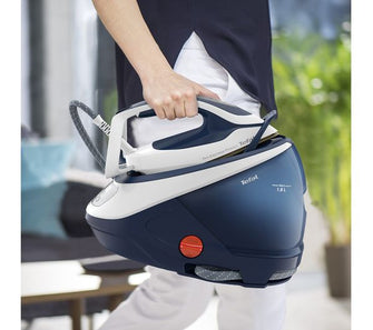 Buy Tefal,TEFAL Pro Express Protect GV9221G0 Steam Generator Iron - White & Blue - Gadcet UK | UK | London | Scotland | Wales| Ireland | Near Me | Cheap | Pay In 3 | Smart Home