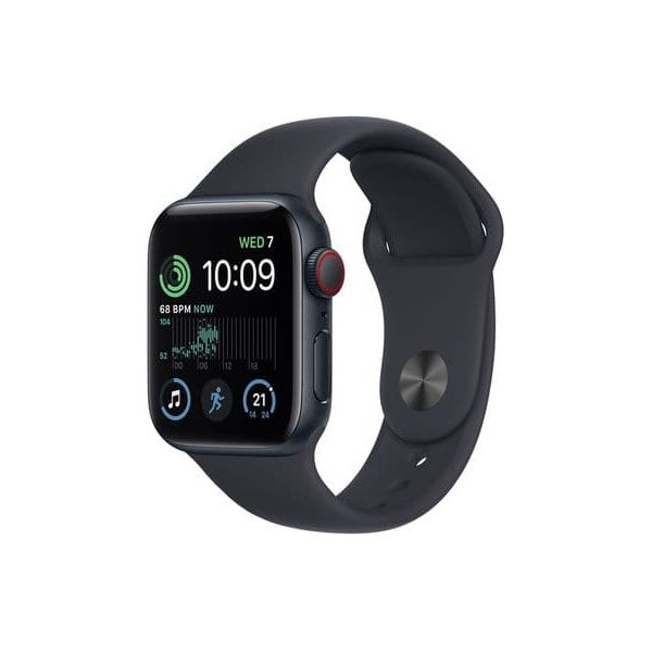 Buy Apple,Apple Watch SE (GPS + Cellular, 2022), 40mm Midnight Aluminium Case with Midnight Sport Band - MNPL3B/A - Gadcet UK | UK | London | Scotland | Wales| Ireland | Near Me | Cheap | Pay In 3 | Watches