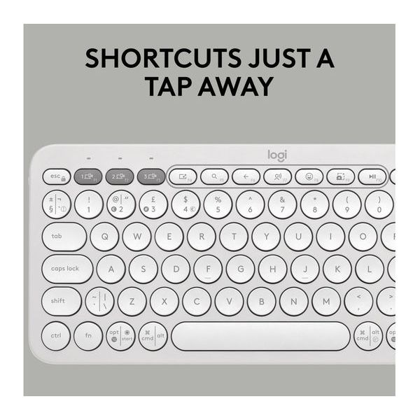Buy Logitech,LOGITECH Pebble 2 MK380 Wireless Keyboard & Mouse Set - Offwhite - Gadcet UK | UK | London | Scotland | Wales| Near Me | Cheap | Pay In 3 | Computer Accessory Sets
