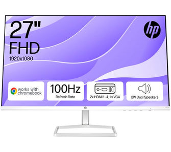 HP Series 5 527sa Full HD 27" IPS LCD Monitor - White