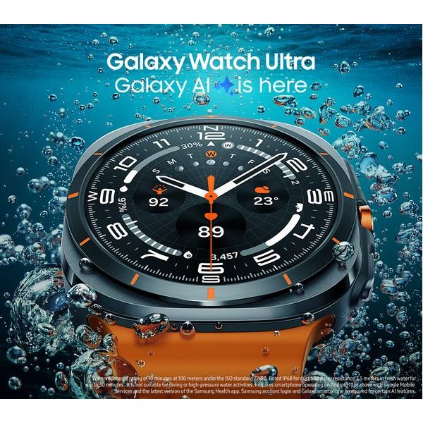 Buy Samsung,Samsung Galaxy Watch Ultra with Bixby - Titanium Grey & Orange, 47 mm - Gadcet UK | UK | London | Scotland | Wales| Near Me | Cheap | Pay In 3 | Smart Watch