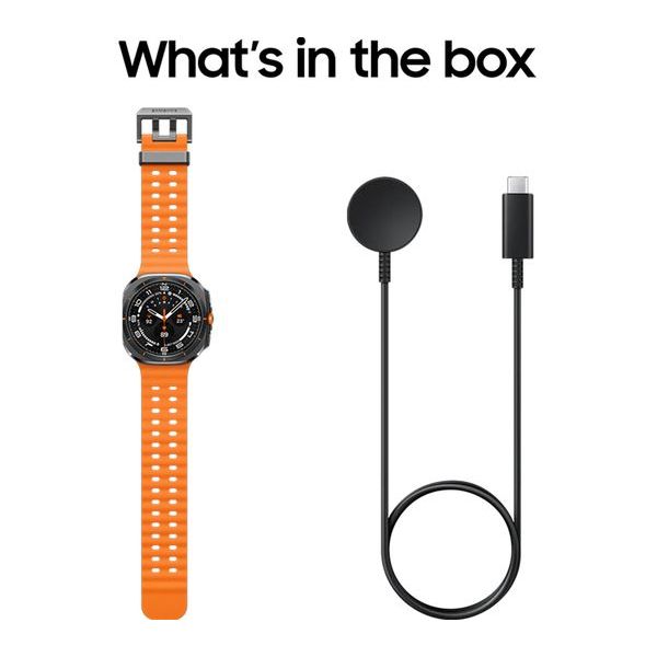 Buy Samsung,Samsung Galaxy Watch Ultra with Bixby - Titanium Grey & Orange, 47 mm - Gadcet UK | UK | London | Scotland | Wales| Near Me | Cheap | Pay In 3 | Smart Watch