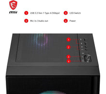 MSI MAG FORGE 320R AIRFLOW ATX Mid-Tower PC Case Black