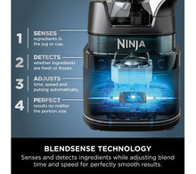Ninja Detect Duo Power Blender Pro & Single Serve TB301UK Black – 1200W Blender