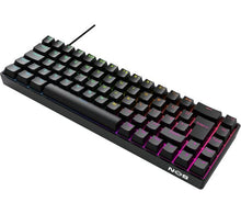 Buy NOS,NOS C-800 Mini Magnetic 65 RGB Gaming Keyboard - Black - Gadcet UK | UK | London | Scotland | Wales| Near Me | Cheap | Pay In 3 | Keyboards