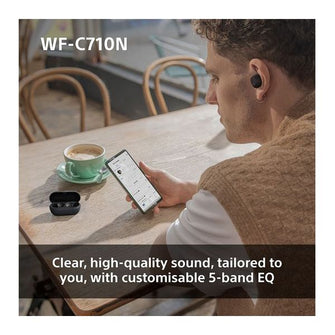 Sony WF-C710N In-Ear True Wireless Earbuds - Glass Blue
