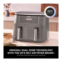 NINJA 6-in-1 Dual Zone DZ300UK Air Fryer - Gun Metal Grey