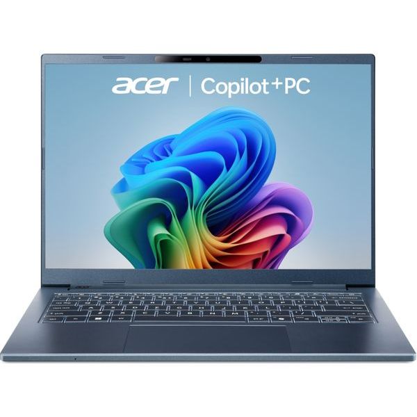 Buy ACER,ACER Aspire 14 AI 14" Laptop, Copilot+ PC - Snapdragon X, 512 GB SSD, Blue - Gadcet UK | UK | London | Scotland | Wales| Near Me | Cheap | Pay In 3 | Laptops