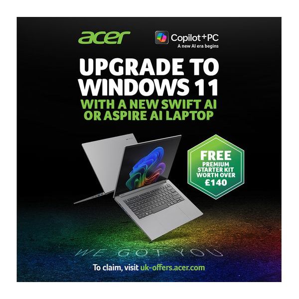 Buy ACER,ACER Aspire 14 AI 14" Laptop, Copilot+ PC - Snapdragon X, 512 GB SSD, Blue - Gadcet UK | UK | London | Scotland | Wales| Near Me | Cheap | Pay In 3 | Laptops