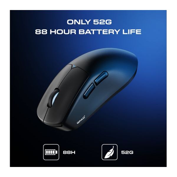 Buy QPAD,QPAD Mark Model 5 Wireless Optical Gaming Mouse – Black - Gadcet UK | UK | London | Scotland | Wales| Near Me | Cheap | Pay In 3 | Mice & Trackballs