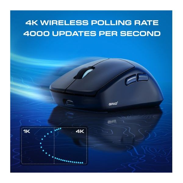Buy QPAD,QPAD Mark Model 5 Wireless Optical Gaming Mouse – Black - Gadcet UK | UK | London | Scotland | Wales| Near Me | Cheap | Pay In 3 | Mice & Trackballs