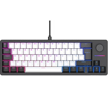 Buy QPAD,QPAD QPAD Loop 65 Model 1 Gasket Mechanical Gaming Keyboard - Black & White - Gadcet UK | UK | London | Scotland | Wales| Near Me | Cheap | Pay In 3 | Keyboards