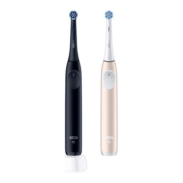 Buy Oral-B,ORAL-B iO2 Electric Toothbrush Duo Pack - Black & Pink - Gadcet UK | UK | London | Scotland | Wales| Near Me | Cheap | Pay In 3 | Electric ToothBrush