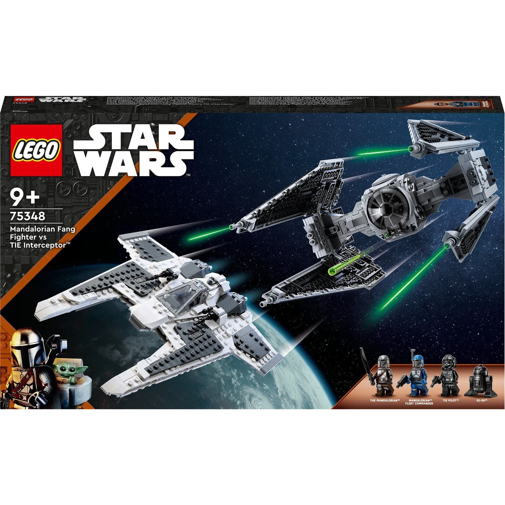 Buy Gadcet UK,LEGO Star WarsLEGO 75348 Mandalorian Fang Fighter VS TIE Interceptor - Gadcet UK | UK | London | Scotland | Wales| Ireland | Near Me | Cheap | Pay In 3 | 