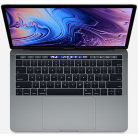 Apple MacBook Pro 13-inch 2019 – Intel Core i5-8257U, 8GB RAM, 128GB SSD, Touch Bar – Space Grey