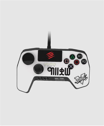 Buy MAD CATZ,Madcatz Street Fighter V Fight Pad Pro - PlayStation 3/4 - Wired Controller - White - Gadcet UK | UK | London | Scotland | Wales| Ireland | Near Me | Cheap | Pay In 3 | Video Game Console Accessories