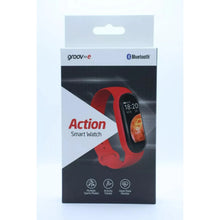 Buy GROOVE,Groov e Action Bluetooth Smart Fitness Watch Red Activity Tracker Heart Rate - Gadcet UK | UK | London | Scotland | Wales| Near Me | Cheap | Pay In 3 | Health Monitor
