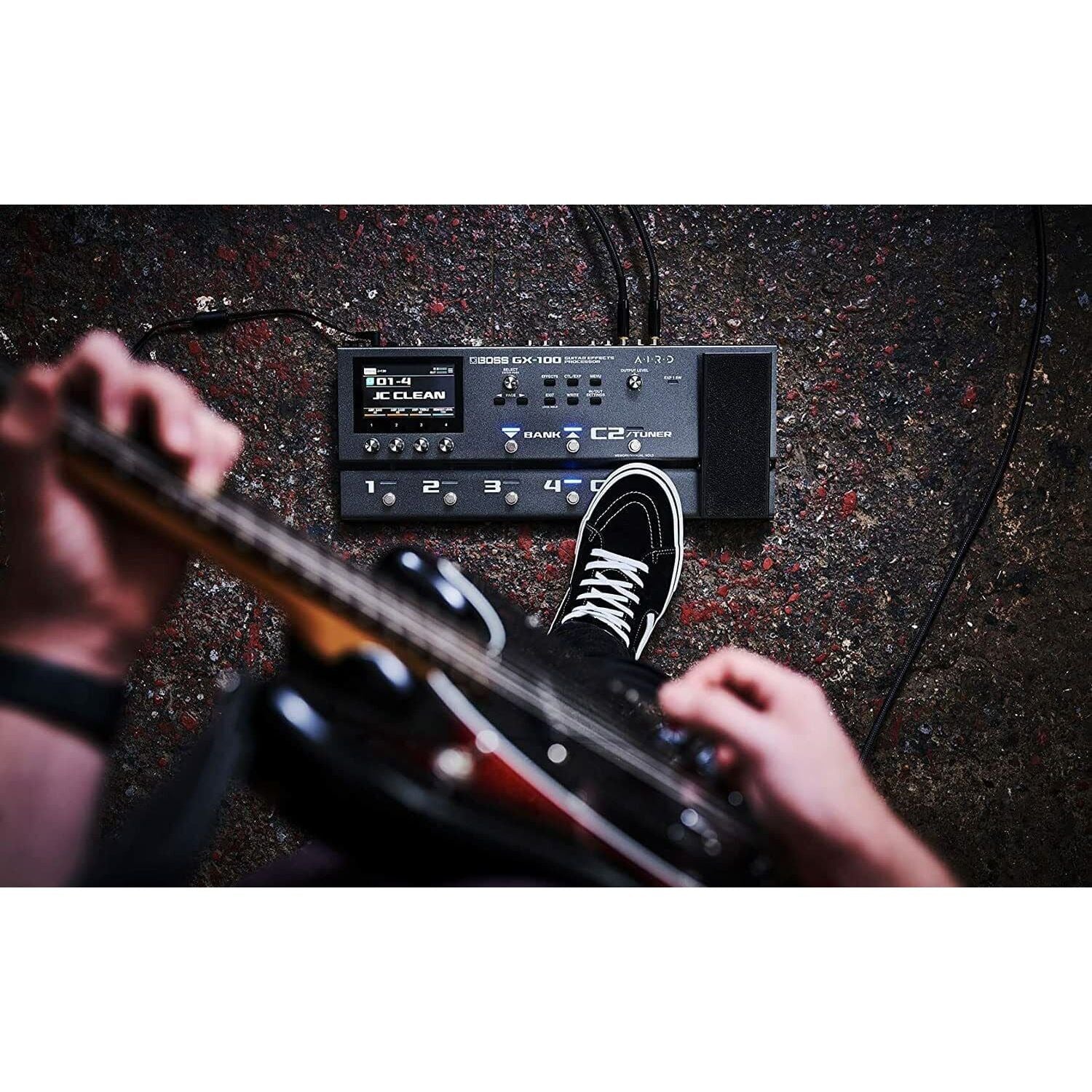 Buy BOSS,Boss GX-100 Multi-Effects Guitar Processor - Black - Gadcet UK | UK | London | Scotland | Wales| Ireland | Near Me | Cheap | Pay In 3 | Audio