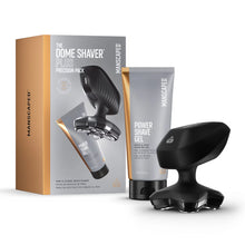 MANSCAPED The Dome Shaver Plus Essentials Kit – Men’s Head Shaver, 4 Rotary Blades, SkinSafe, FlexAdjust, Waterproof, USB-C