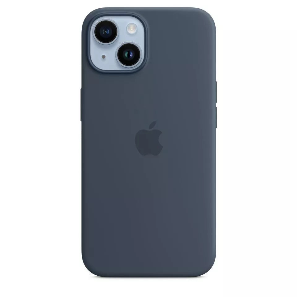 Buy Apple,Apple iPhone 14 Plus Silicone Case with MagSafe - Storm Blue - Gadcet UK | UK | London | Scotland | Wales| Near Me | Cheap | Pay In 3 | Mobile Phone Cases