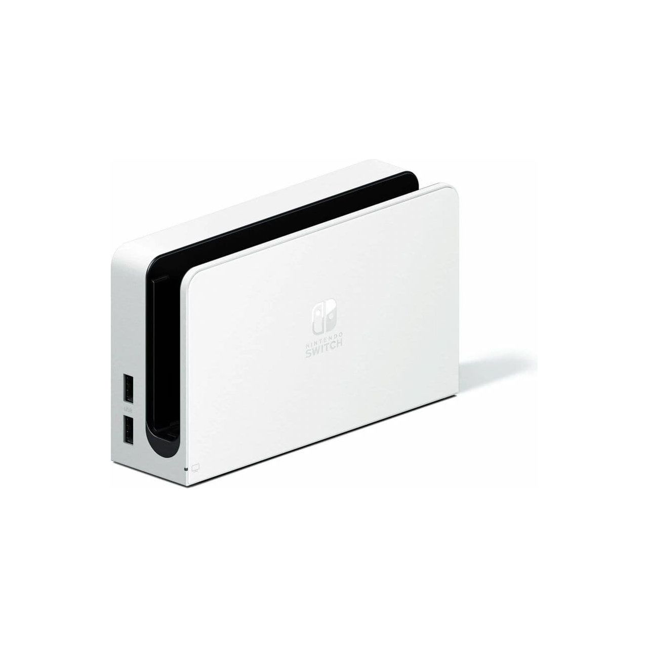 Buy Nintendo,Nintendo Switch Official OLED White Charging Dock Only - Gadcet.com | UK | London | Scotland | Wales| Ireland | Near Me | Cheap | Pay In 3 | Video Game Console Accessories