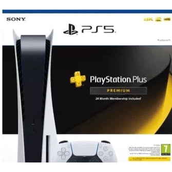 Buy Sony,Sony PS5 Disc Console + PlayStation Plus Premium 24 Month Subscription - Gadcet UK | UK | London | Scotland | Wales| Near Me | Cheap | Pay In 3 | Video Game Consoles