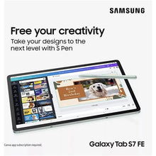 Buy Samsung,Samsung Galaxy Tab S7 FE 12.4" 128GB Tablet - Mystic Silver - Gadcet UK | UK | London | Scotland | Wales| Near Me | Cheap | Pay In 3 | Tablet Computers