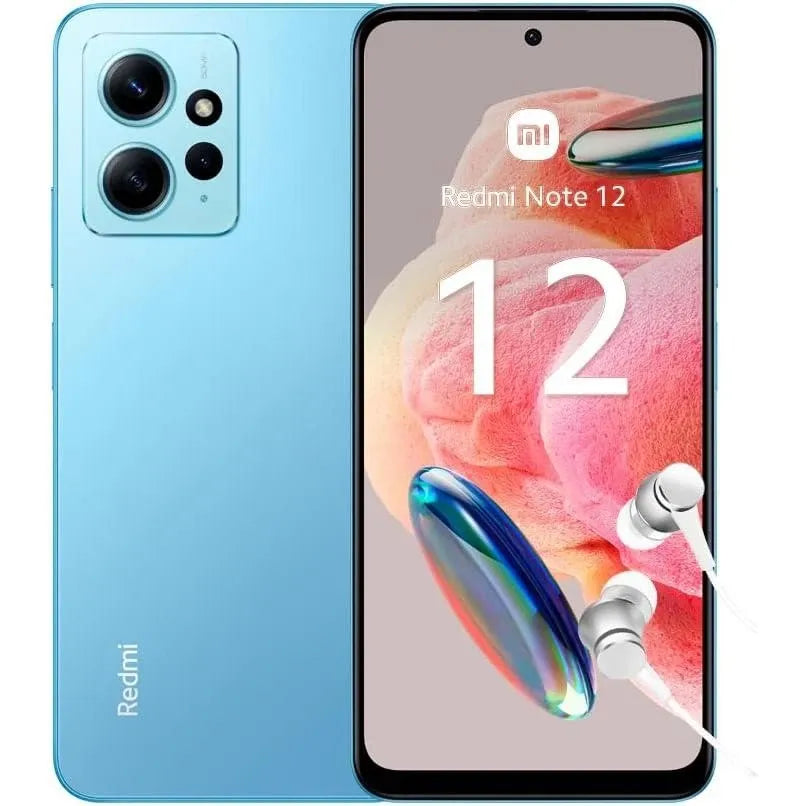 Buy Xiaomi,Xiaomi Redmi Note 12 – 4GB RAM + 128GB Storage (Ice Blue, Unlocked) - Gadcet UK | UK | London | Scotland | Wales| Near Me | Cheap | Pay In 3 | Mobile & Smart Phones