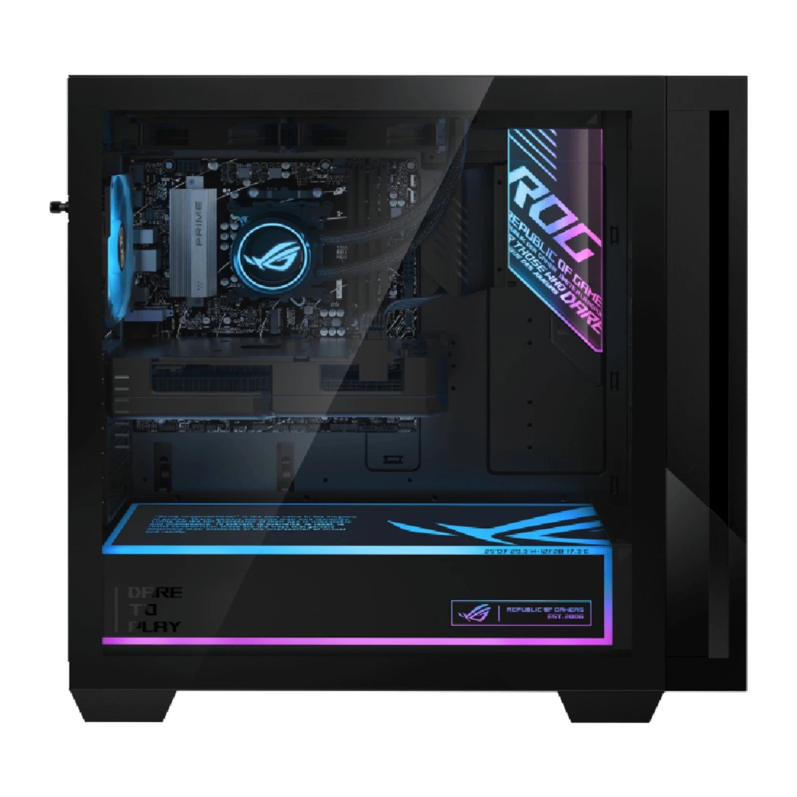 Buy ASUS,ASUS ROG G700 Gaming Tower PC – AMD Ryzen 7 8700F, 16GB DDR5, 1TB SSD, RTX 5060 Ti, Windows 11 Home, Black - Gadcet UK | UK | London | Scotland | Wales| Near Me | Cheap | Pay In 3 | Gaming Computers