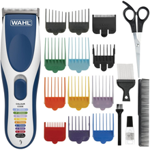 Buy WAHL,Wahl Colour Pro Cordless Clipper Kit Soft Hairbrush Neck Duster - 12 Colour - Gadcet UK | UK | London | Scotland | Wales| Ireland | Near Me | Cheap | Pay In 3 | Hair Clippers & Trimmers