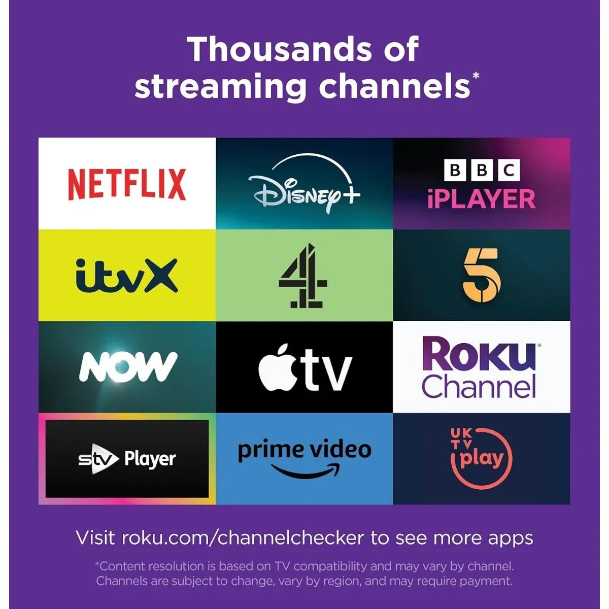 Buy Polaroid,Polaroid P50URF1315U 50 Inch Roku Smart TV – 4K Ultra HD LED UHD TV, Ultra Slim Frame, HDR, Dolby Audio, AirPlay, Wi-Fi - Gadcet UK | UK | London | Scotland | Wales| Near Me | Cheap | Pay In 3 | Televisions