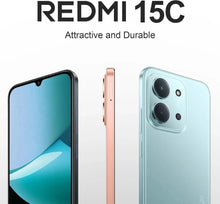 REDMI 15C 256GB 4GB RAM Dual SIM Smartphone – Midnight Black Unlocked