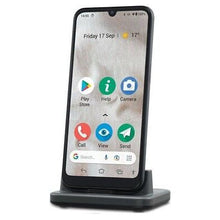 Buy Doro,Doro 8100 32GB 4G SIM Free Smartphone - Graphite - Gadcet UK | UK | London | Scotland | Wales| Near Me | Cheap | Pay In 3 | Unlocked Mobile Phone