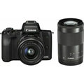 Buy Canon,Canon EOS M50 Kit with EF-M 15-45mm & EF-M 55-200mm Lenses, Black - Gadcet UK | UK | London | Scotland | Wales| Near Me | Cheap | Pay In 3 | Mirrorless Digital Cameras