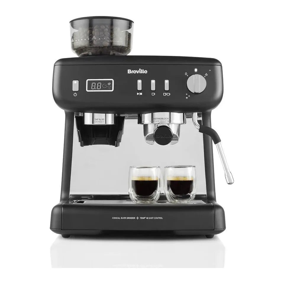 Buy BREVILLE,BREVILLE VCF152 Barista Max+ Bean to Cup Coffee Machine - Black - Gadcet UK | UK | London | Scotland | Wales| Near Me | Cheap | Pay In 3 | Coffee Makers & Espresso Machines