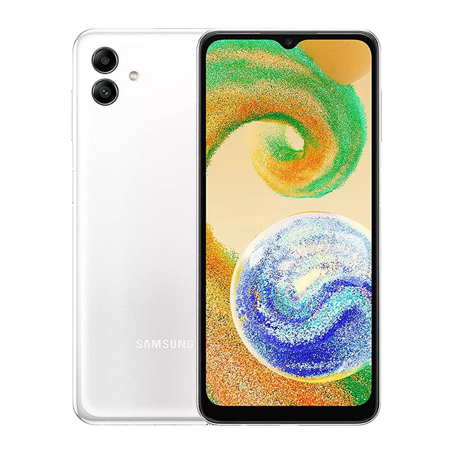Samsung Galaxy A04 4G 64GB 4GB White Sim-Free Unlocked Mobile