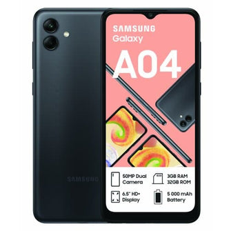 Buy Samsung,Samsung Galaxy A04 4G 3GB RAM 32GB Storage Dual Sim Black - Unlocked - International Model - Gadcet.com | UK | London | Scotland | Wales| Ireland | Near Me | Cheap | Pay In 3 | Mobile Phones