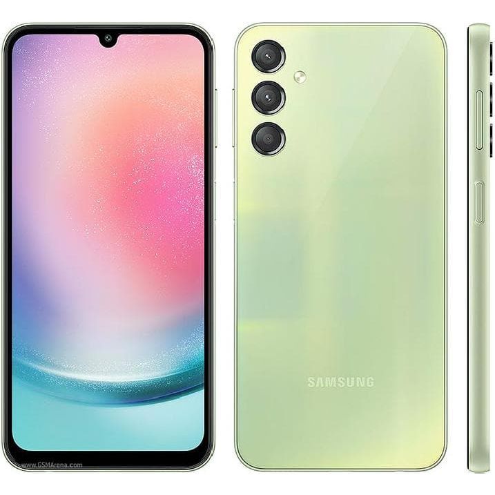 Samsung Galaxy A24 4G 128GB Storage, 4GB RAM, Dual SIM - Light