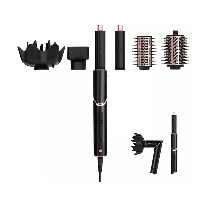 Shark HD440UK FlexStyle 5-in-1 Air Styler & Hair Dryer with Storage Case, Black - 1