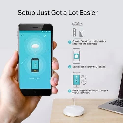 Buy Gadcet Dagenham,TP-Link Deco M5 Mesh Wi-Fi System (3-Pack) – Up to 5500 sq ft, Alexa Compatible, Security & Parental Controls - Gadcet UK | UK | London | Scotland | Wales| Near Me | Cheap | Pay In 3 | Networking Devices