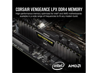 Buy Corsair,Corsair - 8GB (2 x 4 GB) DDR4 Vengeance LPX 2666MHz Memory Kit - Black - Gadcet UK | UK | London | Scotland | Wales| Ireland | Near Me | Cheap | Pay In 3 | Computer Components