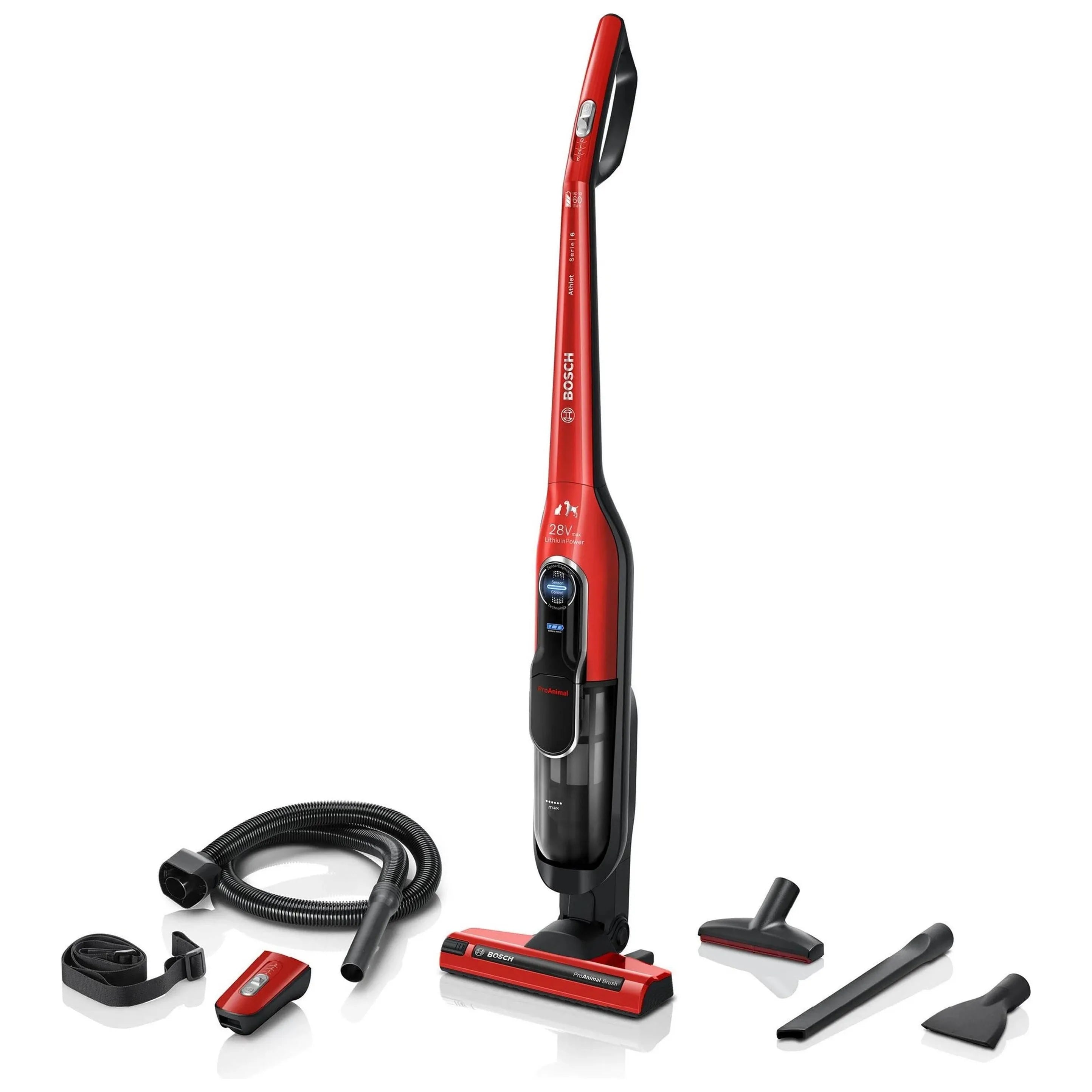 Buy Bosch,Bosch BCH86PETGB Athlet ProAnimal Red Cordless Vacuum Cleaner - Gadcet UK | UK | London | Scotland | Wales| Ireland | Near Me | Cheap | Pay In 3 | Vacuums