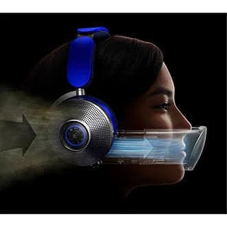Buy Dyson,Dyson Zone Wireless Bluetooth Noise-Cancelling Air Purifying Headphones - Blue - Gadcet UK | UK | London | Scotland | Wales| Ireland | Near Me | Cheap | Pay In 3 | Headphones