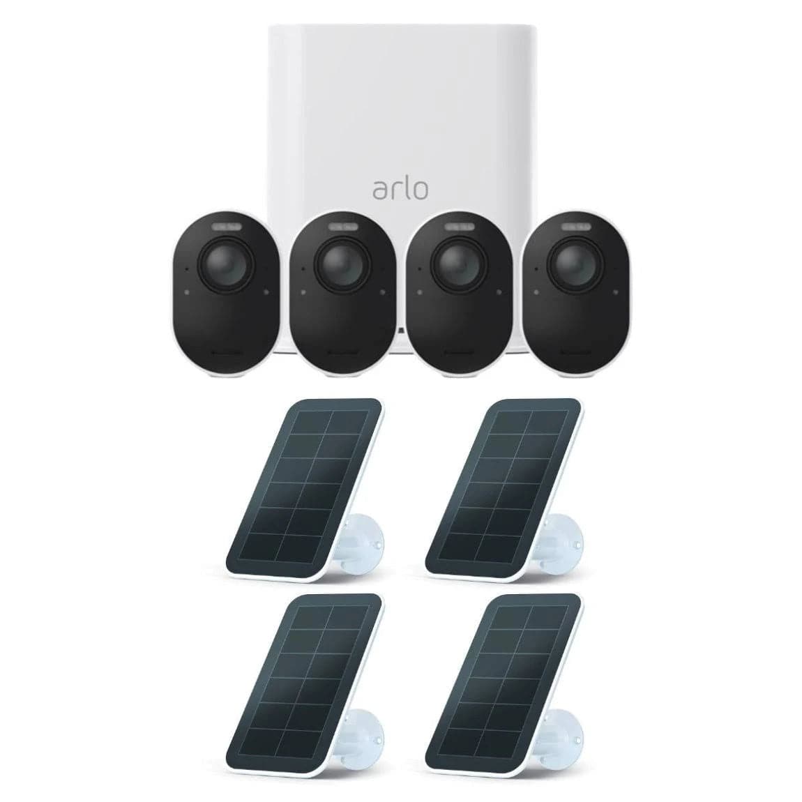 Buy Arlo,Arlo Ultra 2 Wireless Smart Security System with Four 4K HDR Indoor or Outdoor Cameras 4 Camera Kit - White - Gadcet UK | UK | London | Scotland | Wales| Ireland | Near Me | Cheap | Pay In 3 | Surveillance Cameras