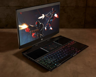 Buy HP,HP OMEN X 15-dg0001na Dual-Screen 15.6" FHD 240Hz Gaming Laptop: Intel Core i7-9750H, 16GB RAM, 512GB SSD, NVIDIA GeForce RTX 2070 (8GB), Windows 10 Home, Black - Gadcet UK | UK | London | Scotland | Wales| Ireland | Near Me | Cheap | Pay In 3 | Laptops