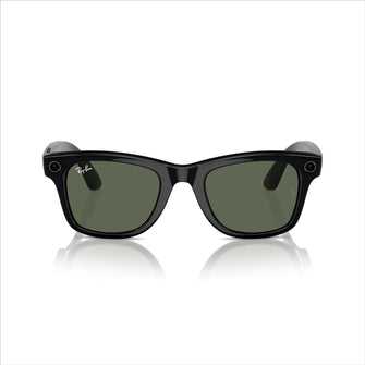 Buy Ray-Ban,Ray-Ban - Meta Wayfarer Smart Glasses - Shiny Black - Plano G15 Green - Gadcet UK | UK | London | Scotland | Wales| Ireland | Near Me | Cheap | Pay In 3 | Sunglasses