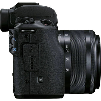 Buy Canon,Canon EOS M50 Mark II + EF-M 15-45mm is STM Kit Black - Gadcet.com | UK | London | Scotland | Wales| Ireland | Near Me | Cheap | Pay In 3 | Cameras