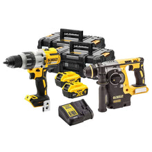 Buy DeWalt,DeWalt DCK229P2T-GB 18V 2x5Ah BL Cordless Hammer Drill/SDS Plus Drill Twin Kit - Gadcet UK | UK | London | Scotland | Wales| Ireland | Near Me | Cheap | Pay In 3 | Tools