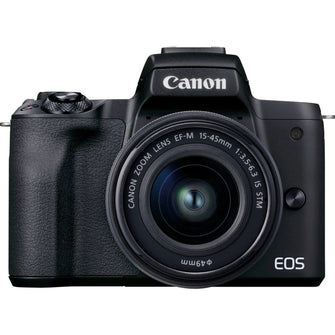 Buy Canon,Canon EOS M50 Mark II + EF-M 15-45mm is STM Kit Black - Gadcet.com | UK | London | Scotland | Wales| Ireland | Near Me | Cheap | Pay In 3 | Cameras